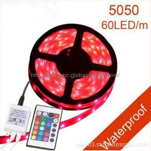 60led/m 14.4w Color Changing RGB 5050 LED Flexible Strip